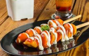 review-makanan-sosis-bakar-pedas-ala-street-food