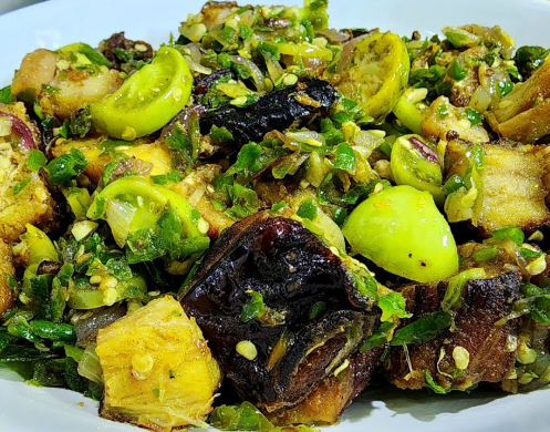 Review Ikan Pari Sambal Ijo Khas Nusantara Enak