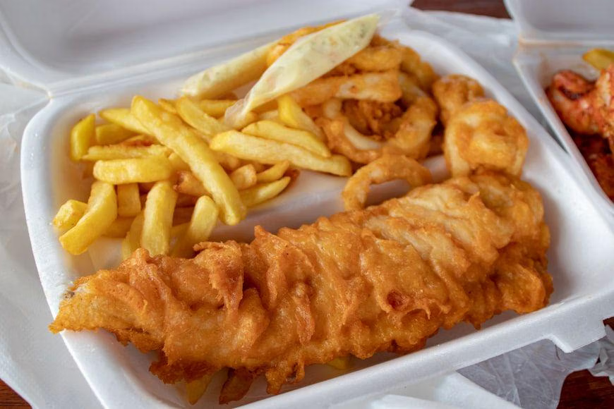 Review Makanan Fish and Chips London Warung Garam Terbaik