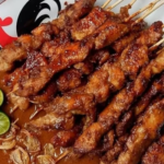 Review Makanan Sate Ayam Bumbu Kacang Lezat Favorit